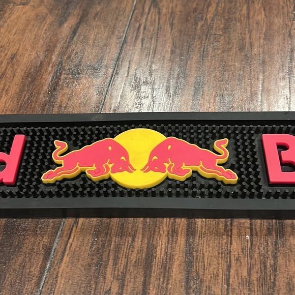 Red Bull Non-Slip Commercial Grade Rubber Counter - Picture 3 of 7